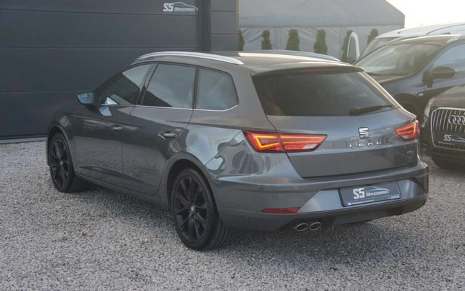 Seat Leon cena 42900 przebieg: 224000, rok produkcji 2017 z Międzyzdroje małe 466